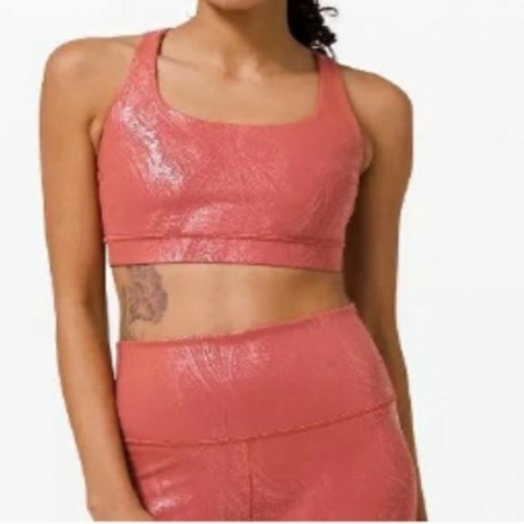LULULEMON Energy Bra *Shine Special Edition - Picture 3 of 5